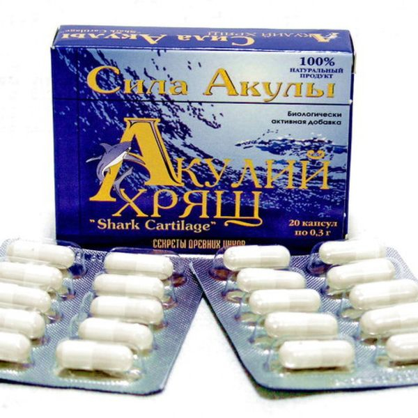 Акулий хрящ капсулы, отзывы, инструкция