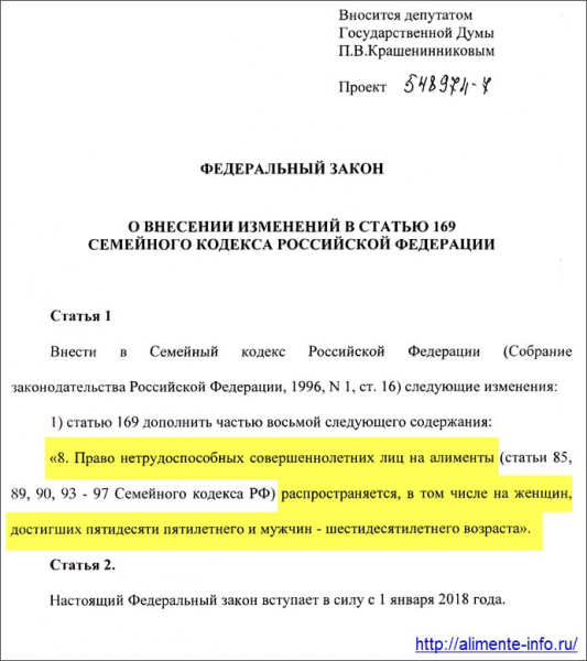Алименты на ребенка — новый закон 2019, свежие изменения, размер