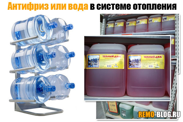 Антифриз или вода?