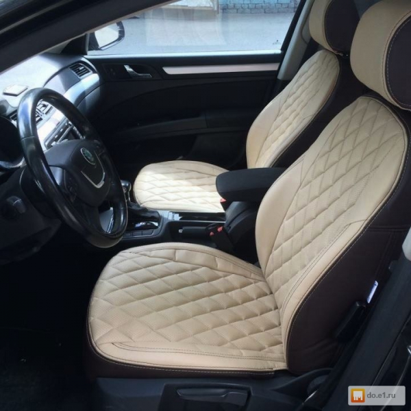 Авточехлы из экокожи