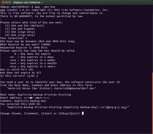 Backup linux сервера с помощью duplicity