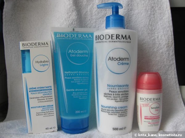 Bioderma atoderm crème и другие средства из линейки
