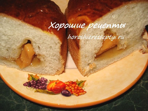 Булочки с конфетой внутри: рецепты