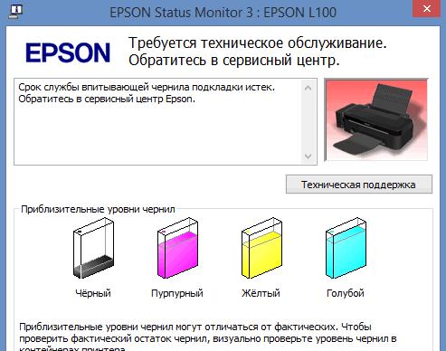 Что делать, если принтер canon, epson, hp, brother не печатает после заправки картриджа