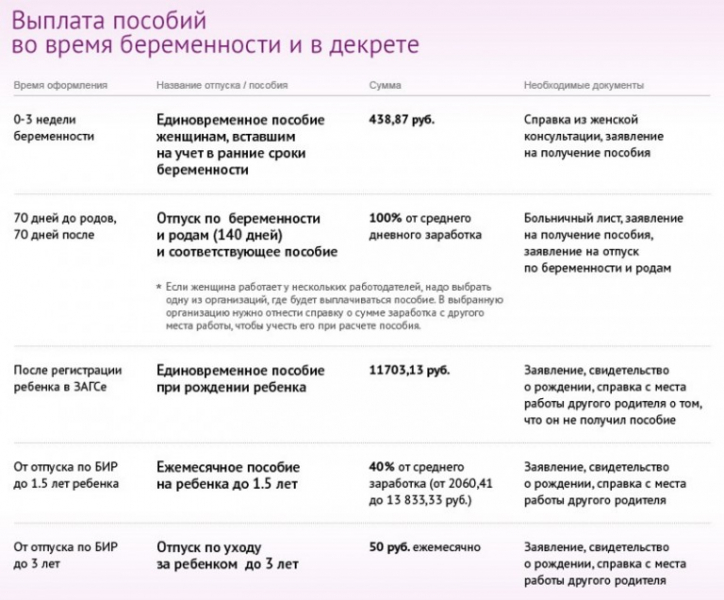 Декретные на второго ребенка в 2019 году: оформление отпуска и расчет пособий
