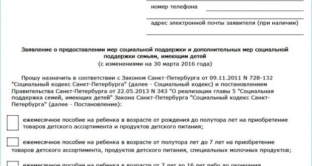 Детская карта при рождении ребенка в 2019 году в спб: условия получения, сумма, документы и магазины