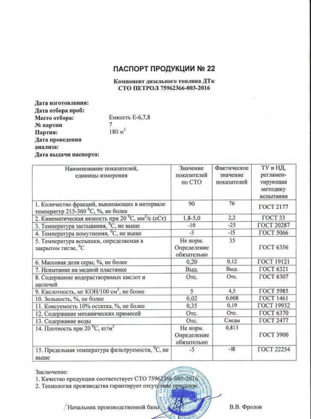 Дизельное топливо: свойства, сфера применения, доставка