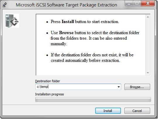 Добавить iscsi диск на сервер windows hyper-v или core server