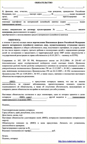 Документы на материнский капитал в 2019 году: образцы заявлений для получения маткапитала, оформления сертификата и выплаты 20 тысяч рублей в пфр