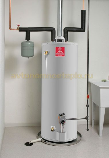 Газовый накопительный водонагреватель: конструкция, виды, монтаж