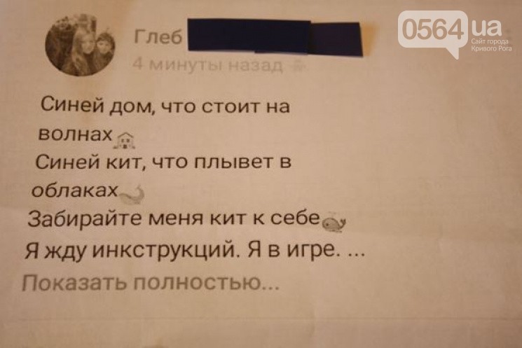Игра синий кит – что такое группы смерти?