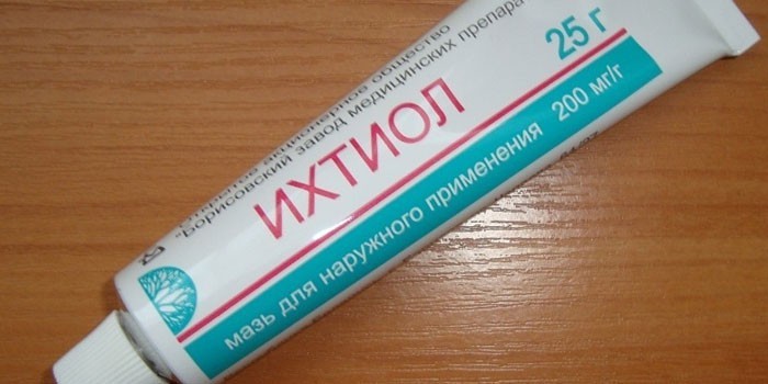 Ихтиоловая мазь: способ применения и дозировка