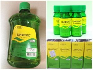 Инструкция по применению цифокса от клещей
