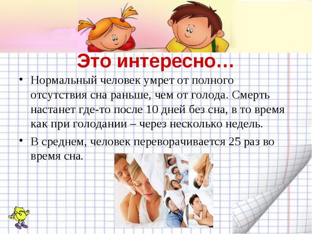 Интересные факты для школьников