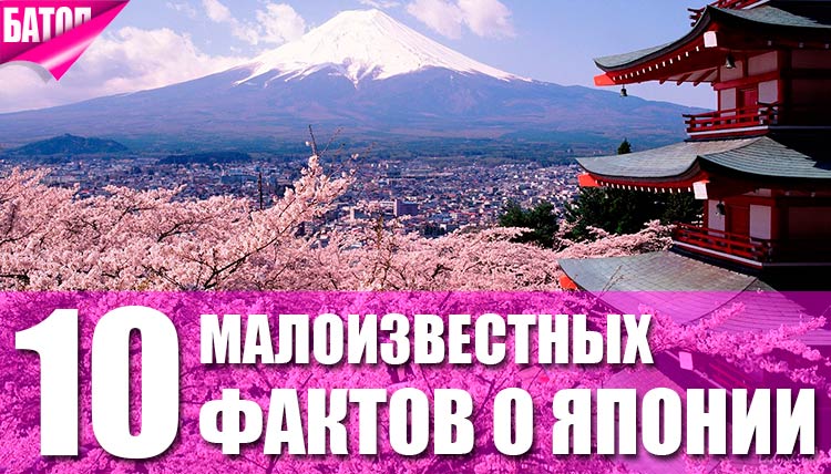 Интересные факты о японии