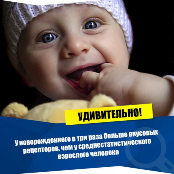 Интересные факты про детей