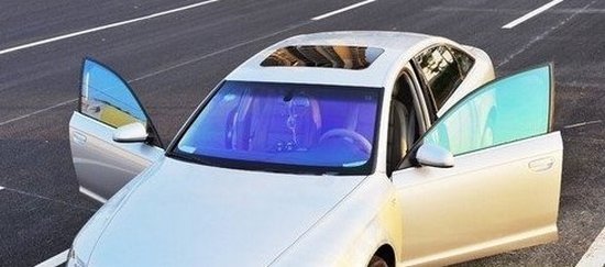 Использование пленки «хамелеон» для тонировки автостекол