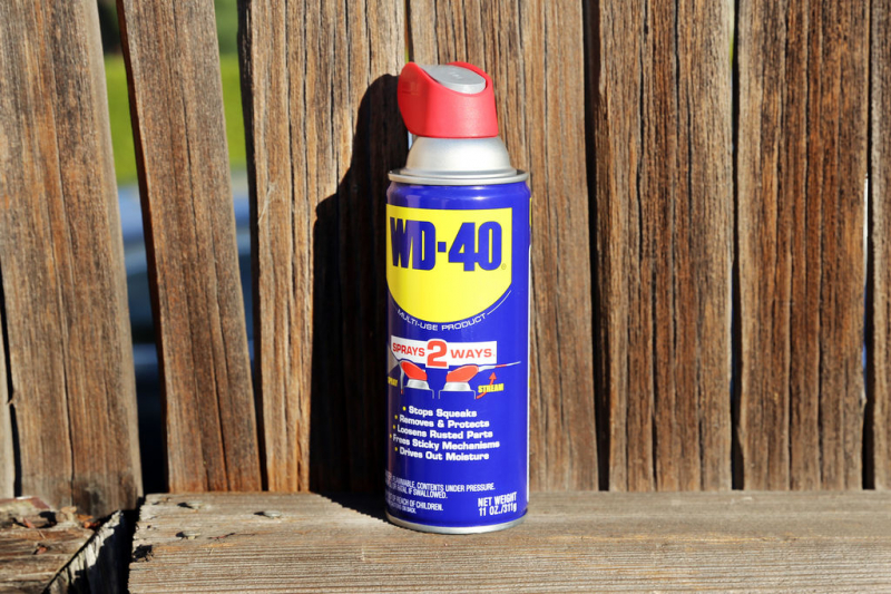 Использование смазки wd-40 на рыбалке