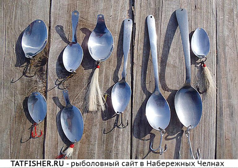 Изготовление блесны из ложки
