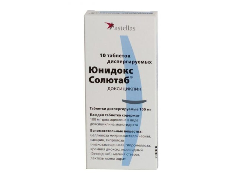 Юнидокс Солютаб: инструкция, стоимость, показания