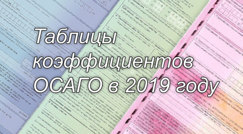 Как определяется коэффициент мощности по осаго в 2019 году