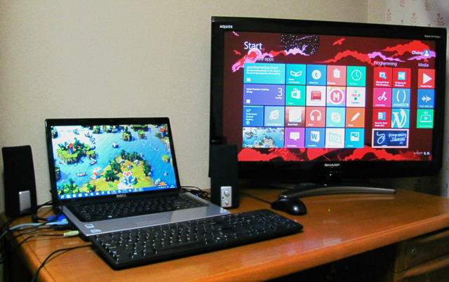 Как подключить ноутбук к телевизору через hdmi, vga, wifi