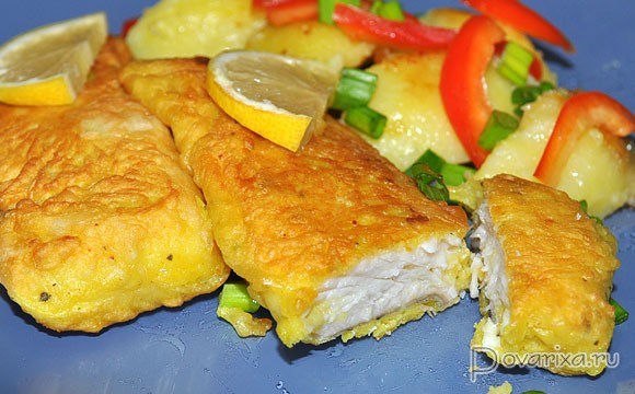 Как приготовить щуку в кляре