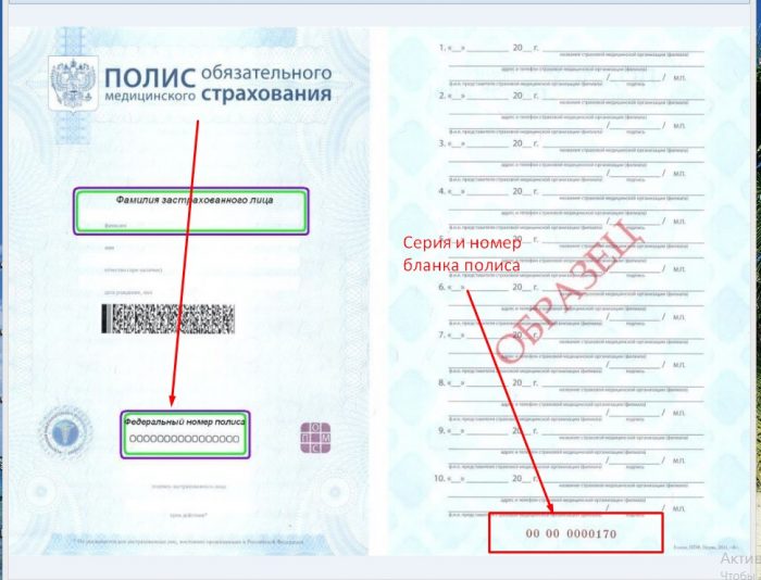 Как узнать номер страхового полиса омс по фамилии