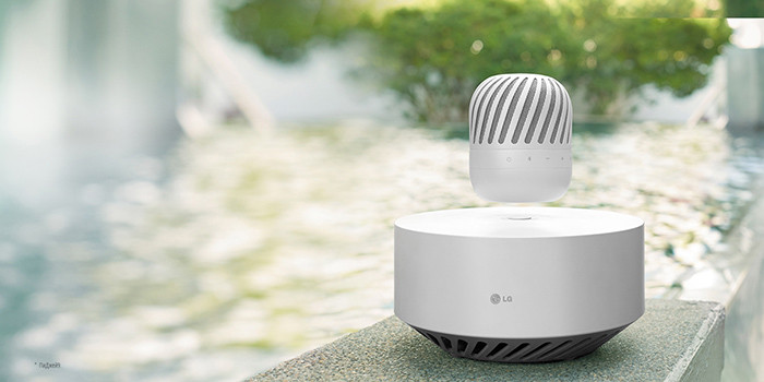 Летающая аудиоколонка от lg