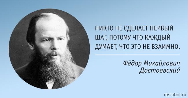 Лучшие цитаты достоевского