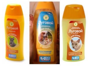 Луговой шампунь от блох