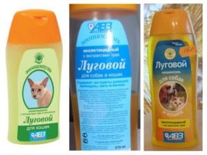 Луговой шампунь от блох