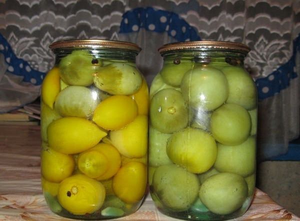 Маринованные зеленые помидоры: на зиму, быстрого приготовления, пошаговый рецепт, с картинками, консервированные, маринад, дольками, фото и видео