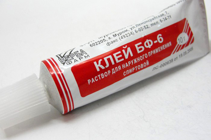 Медицинский клей бф-6: особенности, противопоказания и методы использования