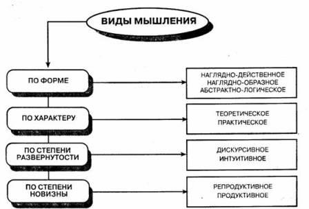 Мышление человека – виды, формы, нарушения