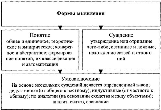 Мышление человека – виды, формы, нарушения
