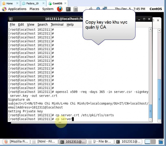 Настройка ssl в apache на centos