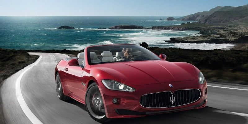 Новый мощный кабриолет от maserati