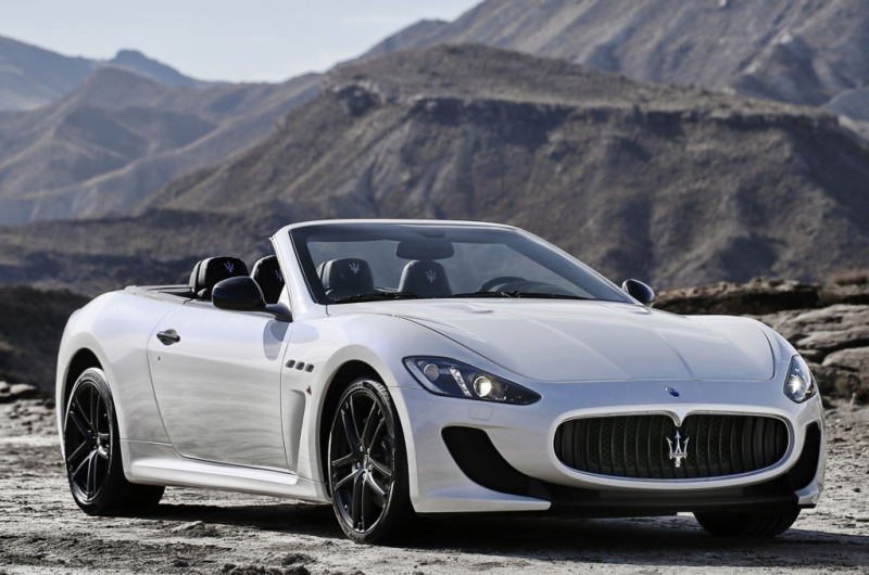 Новый мощный кабриолет от maserati