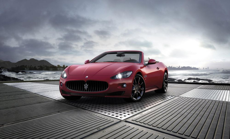 Новый мощный кабриолет от maserati