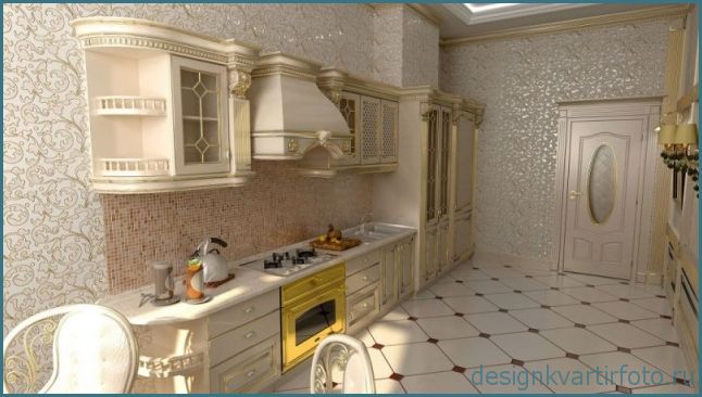 Обои в классическом стиле, фото подборка