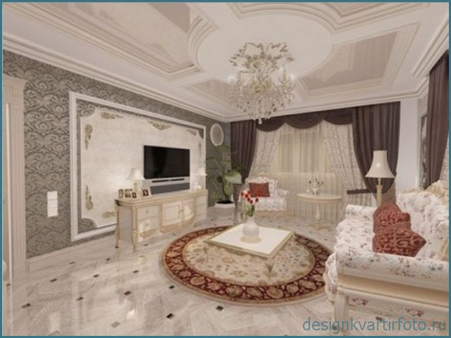 Обои в классическом стиле, фото подборка