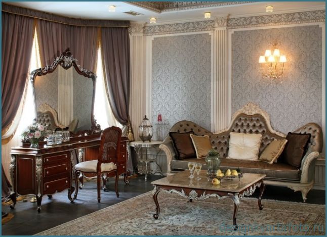 Обои в классическом стиле, фото подборка