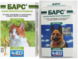 Ошейник барс от блох для кошек и собак