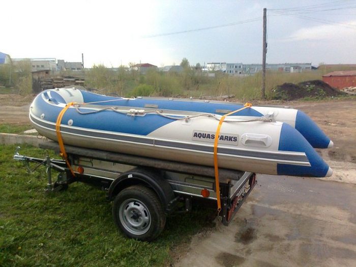 Основные способы для транспортировки лодок