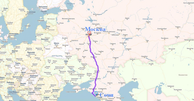 Особенности грузоперевозок москва – сочи – москва