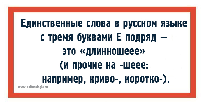 Особенности русского языка – интересные факты