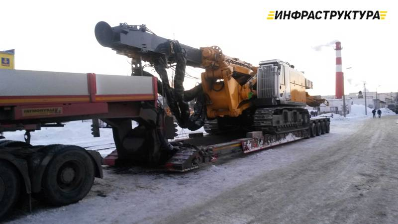 Особенности транспортировки буровых установок