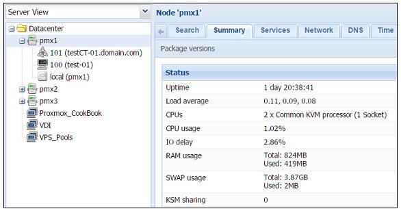 Подключение к lxc контейнеру centos 7 по ssh в proxmox