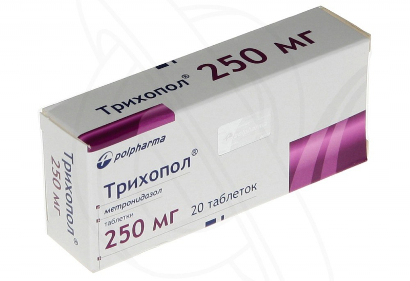 Показания к применению Трихопола и побочные эффекты